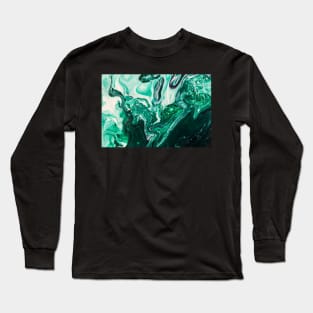 abstract painting "break the cycle" Long Sleeve T-Shirt